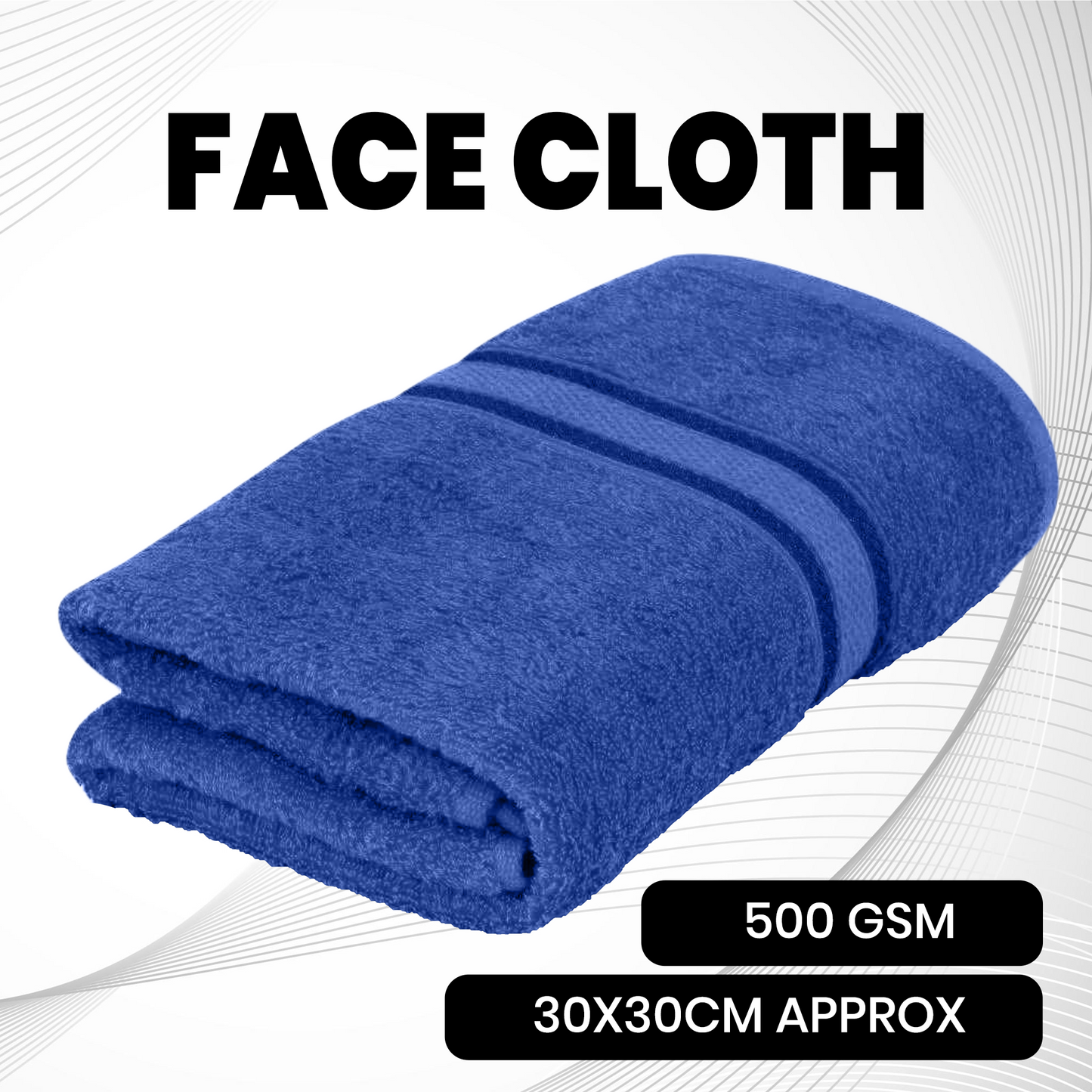 Flannel Face Towels pack Luxury Flannels 100% Royal Egyptian Cotton Face Cloths UK ⭐⭐⭐⭐⭐