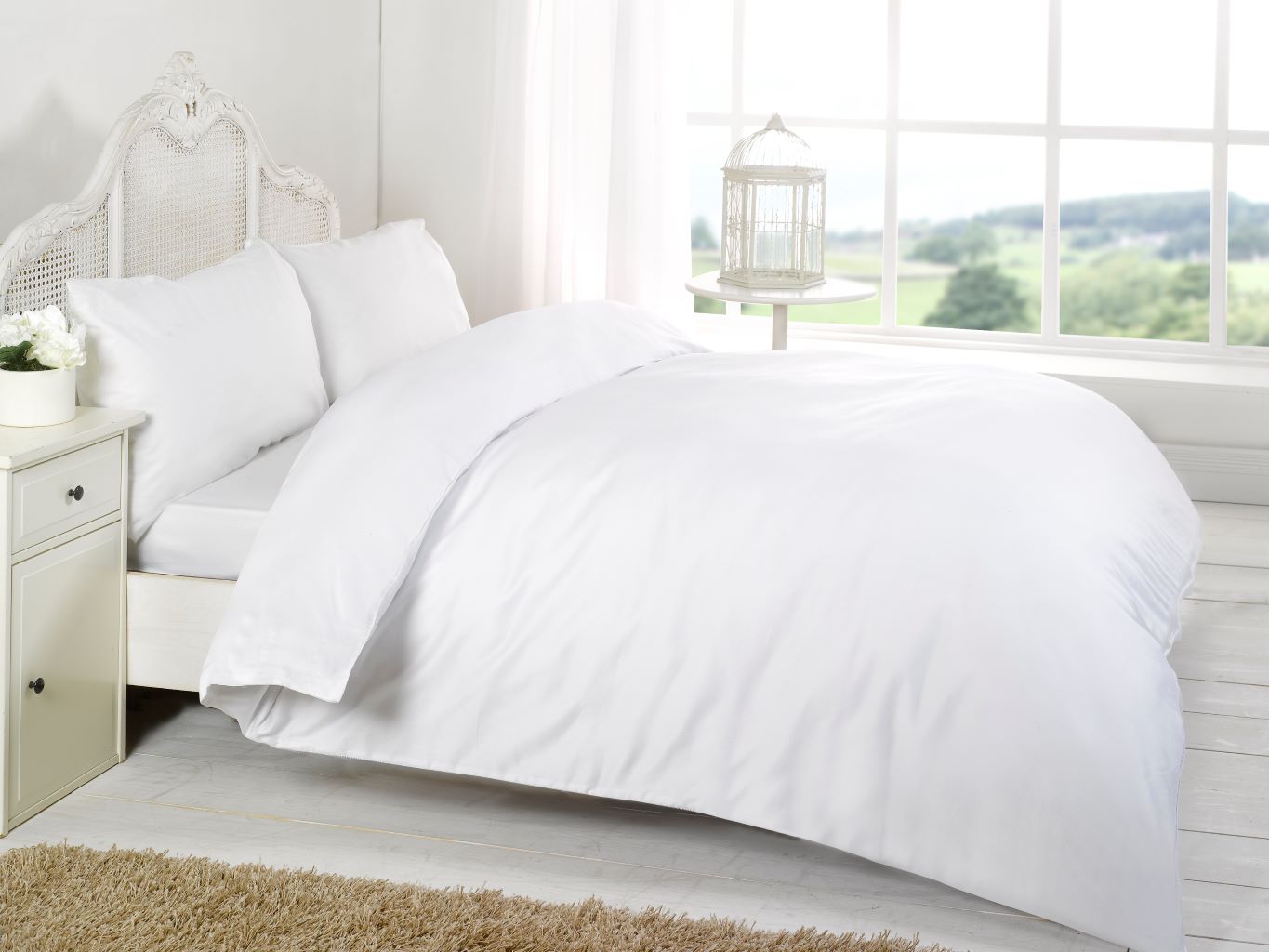 Supreme Comfort T-200 100% Cotton Duvet Set and Ultra-Soft Bedding ⭐⭐⭐⭐⭐