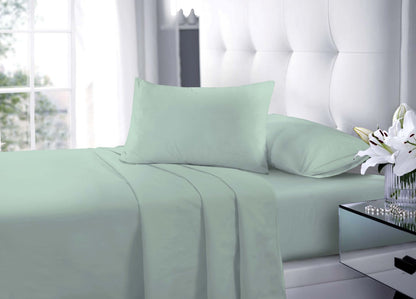 Flat Sheet Bed Sheets Poly Cotton Percale all Sizes ⭐⭐⭐⭐