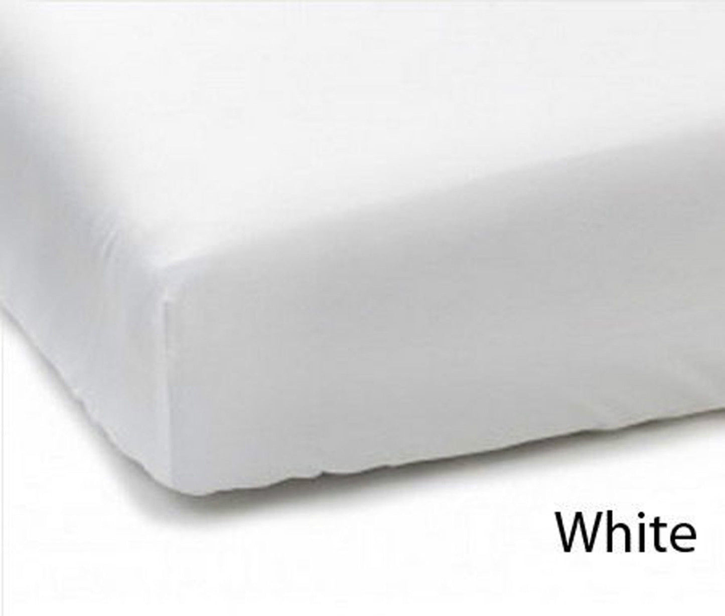 Extra Deep Fitted Sheet 16" 100% Egyptian Cotton 200TC all 4 sizes 12 color ⭐⭐⭐⭐⭐