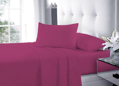 Flat Sheet Bed Sheets Poly Cotton Percale all Sizes ⭐⭐⭐⭐