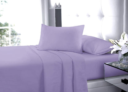 Flat Sheet Bed Sheets Poly Cotton Percale all Sizes ⭐⭐⭐⭐