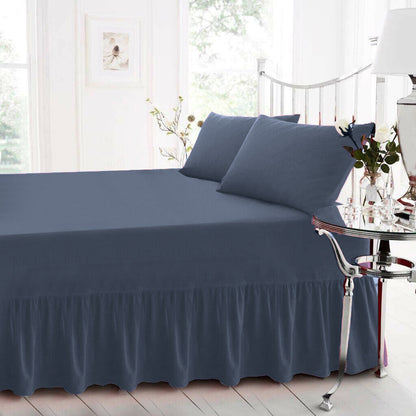 Special Sizes Extra Deep Fire Retardant Fitted Valance Sheet King S. King Size frill 20" to 30" Polycotton Bed Sheets