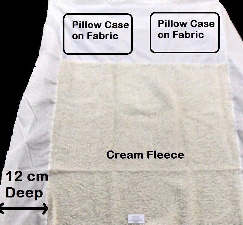 Fleece Deep Fitted Under blanket Thermal Warm Mattress Protector Cover All Sizes ⭐⭐⭐⭐